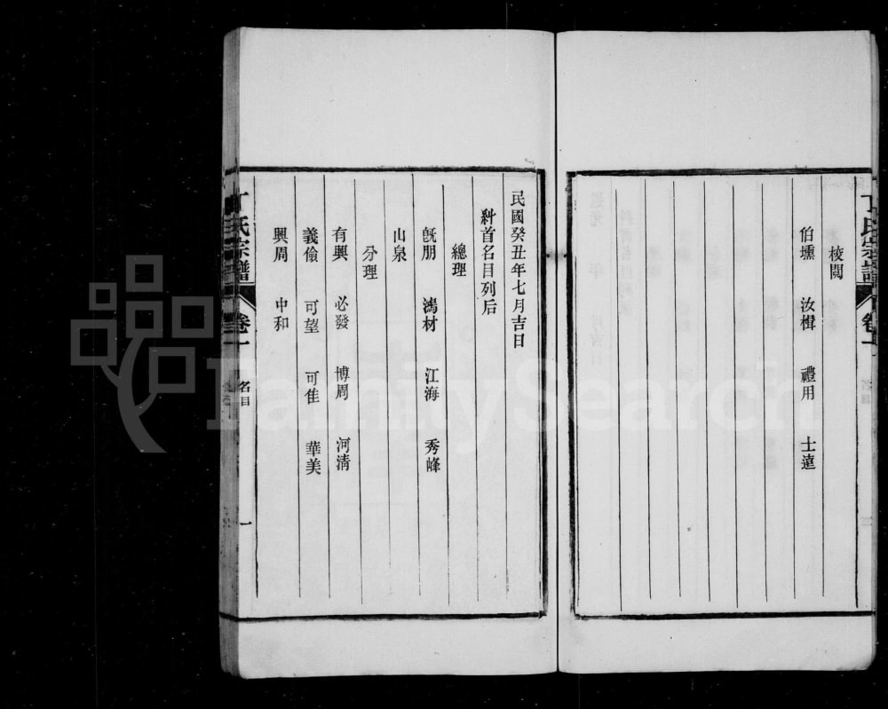 图片[2]-安徽芜湖南陵龙山丁氏宗谱电子版PDF下载-中华家谱网