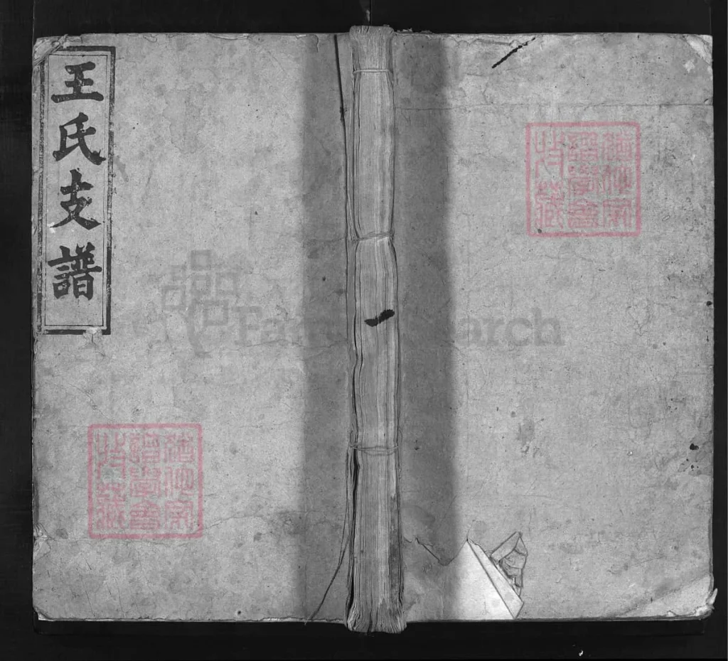 图片[1]-湖南益阳安化中梅王氏支谱（太原堂）电子版PDF下载-中华家谱网