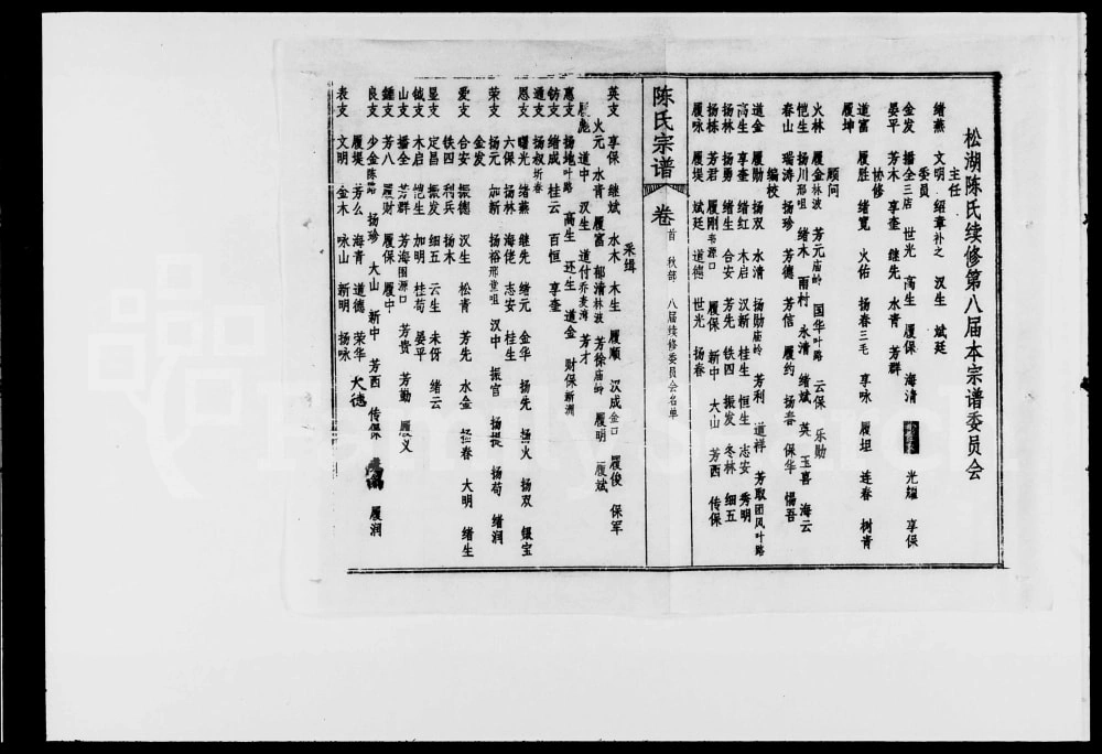 图片[3]-湖北武穴松湖陈氏宗谱电子版PDF下载-中华家谱网