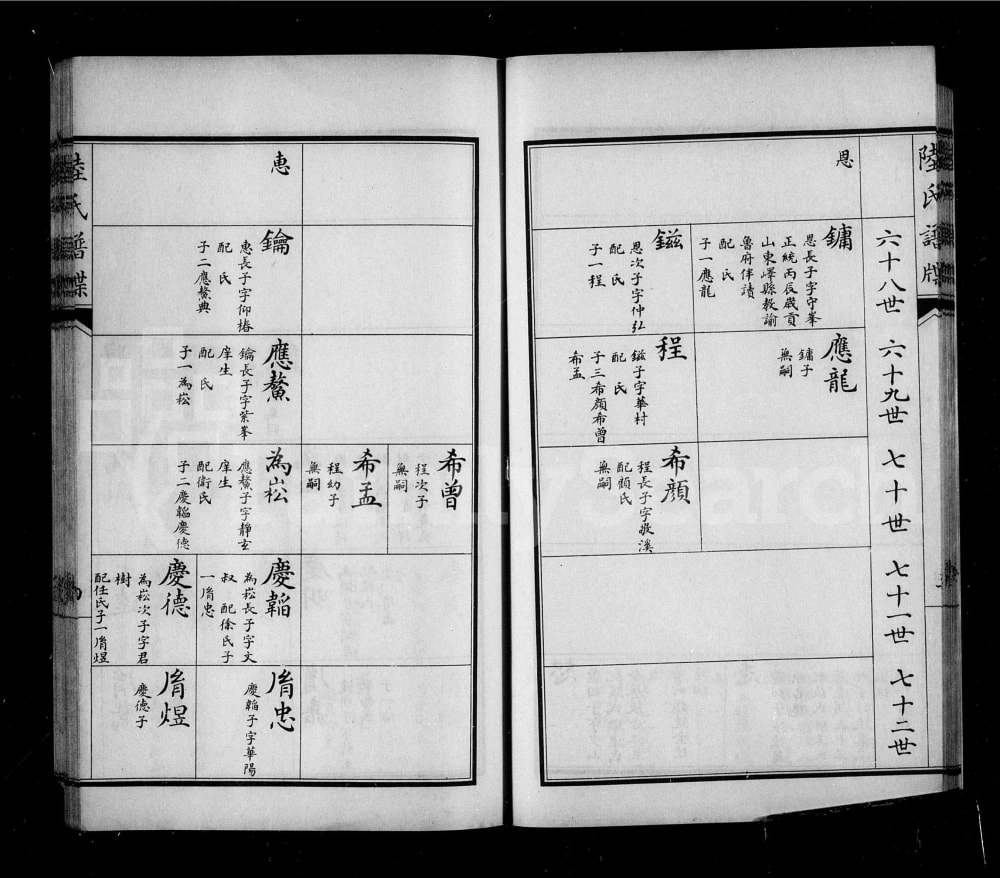 图片[6]-上海松江区云间珠溪陆氏谱牒电子版PDF下载-中华家谱网