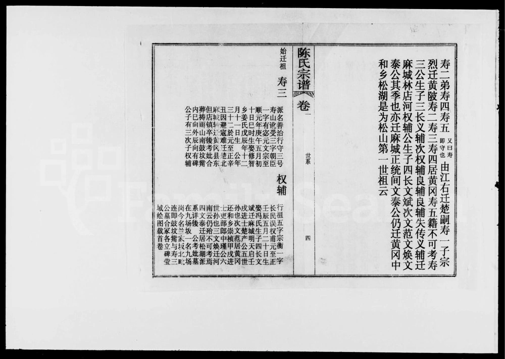 图片[5]-湖北武穴松湖陈氏宗谱电子版PDF下载-中华家谱网