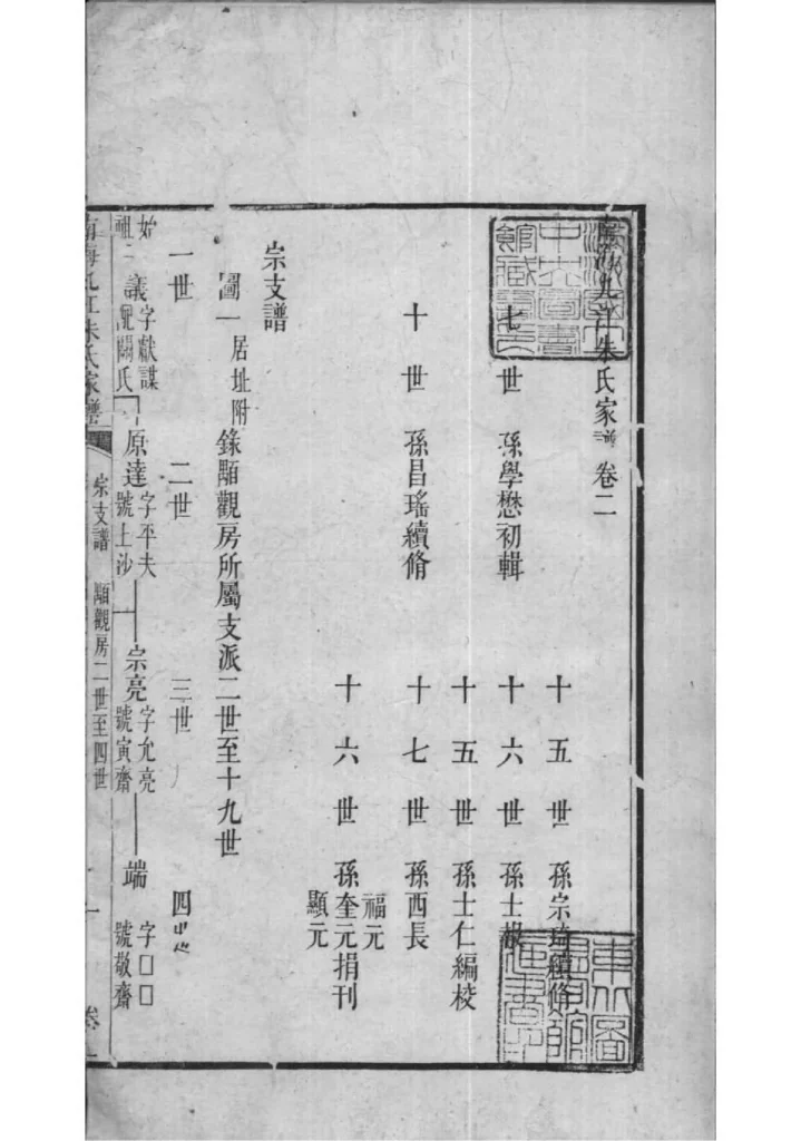 图片[4]-广东佛山南海九江朱氏家谱电子版PDF下载-中华家谱网