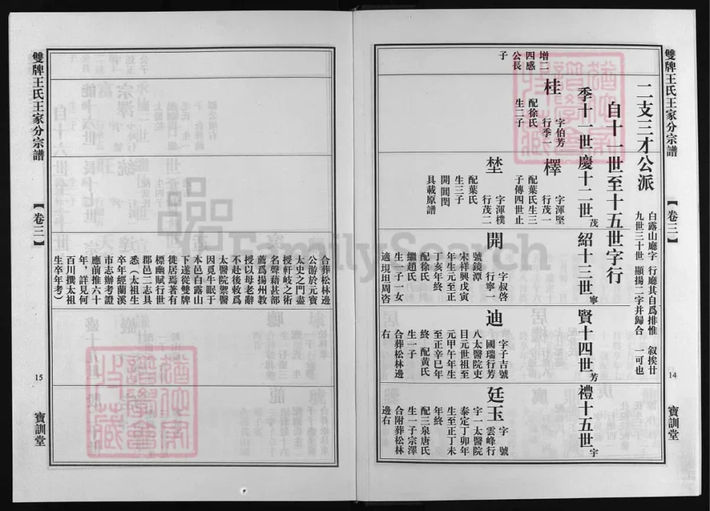 图片[7]-浙江兰溪双牌王氏王家分宗谱（宝训堂）电子版PDF下载-中华家谱网