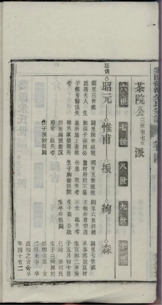 图片[4]-安徽芜湖南陵县紫阳龙潭朱氏宗谱（集注堂）电子版PDF下载-中华家谱网