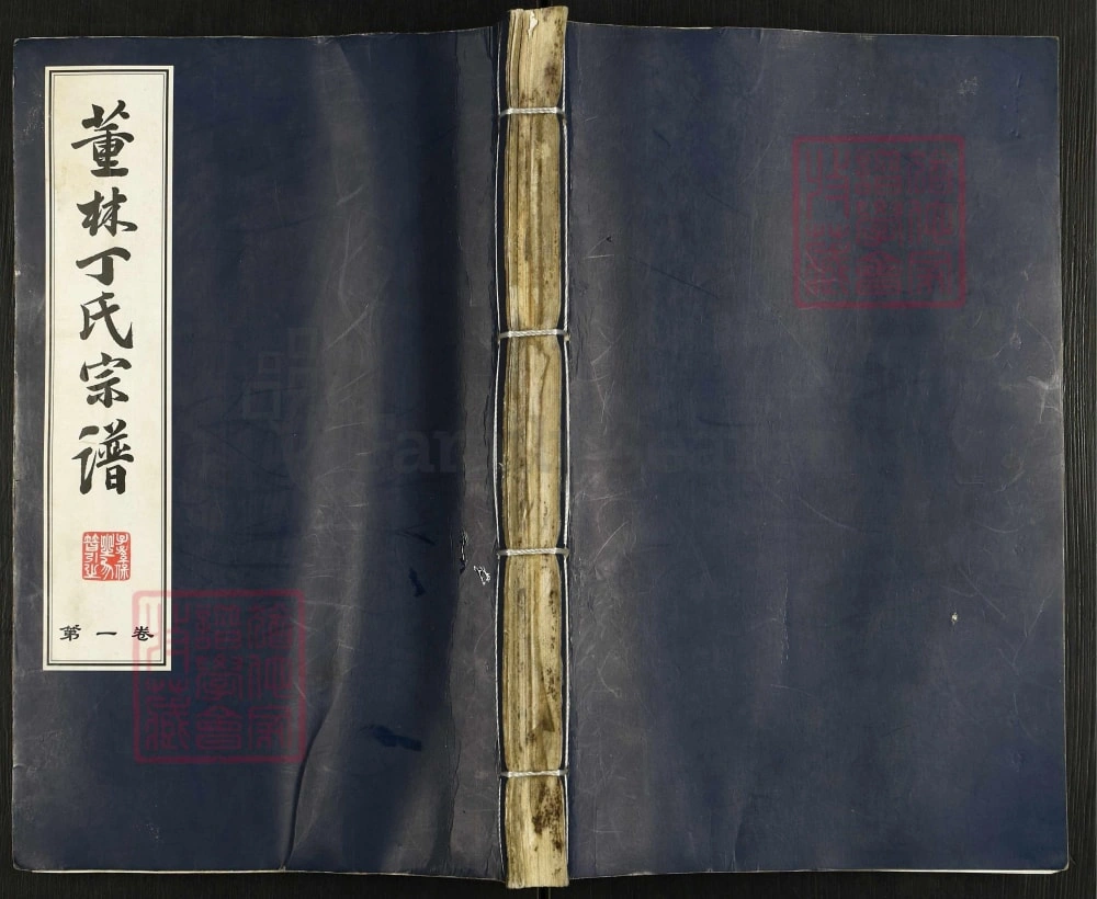 图片[1]-江苏常州董林丁氏宗谱（双桂堂）电子版PDF下载-中华家谱网