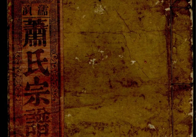 安徽无为濡须萧氏宗谱（存仁堂）-中华家谱网