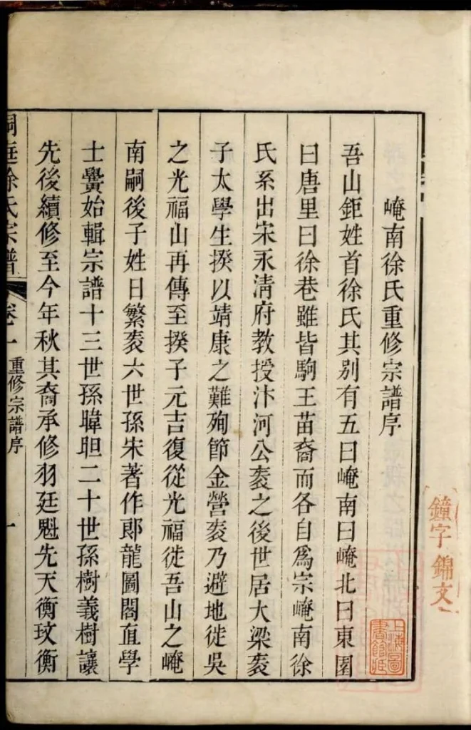 图片[3]-江苏苏州南徐徐氏世谱（教忠堂）电子版PDF下载-中华家谱网