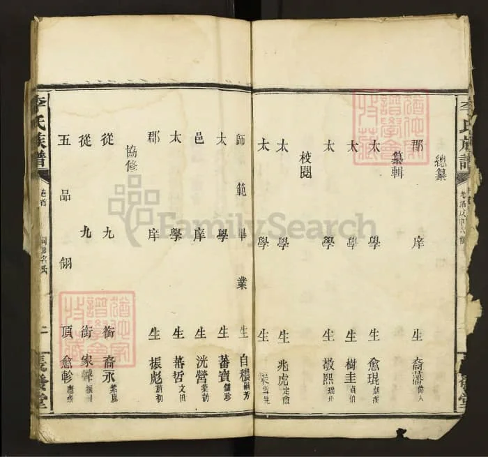 图片[1]-湖南岳阳平江李氏族谱（长发堂）电子版PDF下载-中华家谱网