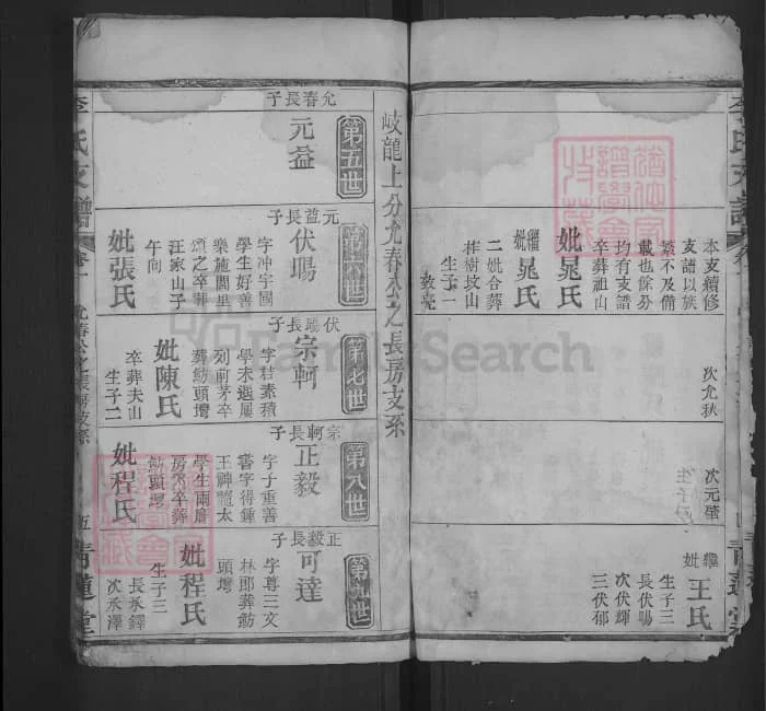 图片[6]-湖北武汉江夏区李氏支谱（青莲堂）电子版PDF下载-中华家谱网