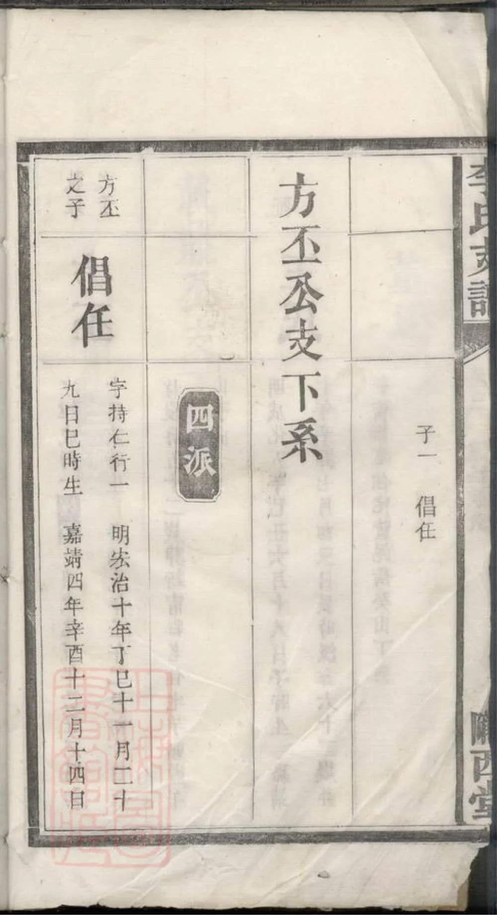 图片[7]-湖南邵阳新宁楚甯李氏续修支谱（陇西堂）电子版PDF下载-中华家谱网