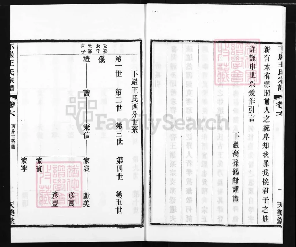 图片[6]-江苏常州武进下岩王氏宗谱（天美堂）电子版PDF下载-中华家谱网