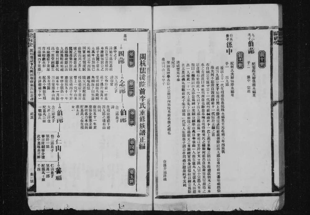图片[5]-福建龙岩上杭闽杭儒溪李氏兴国联修第四届族谱（陇西堂）电子版PDF下载-中华家谱网