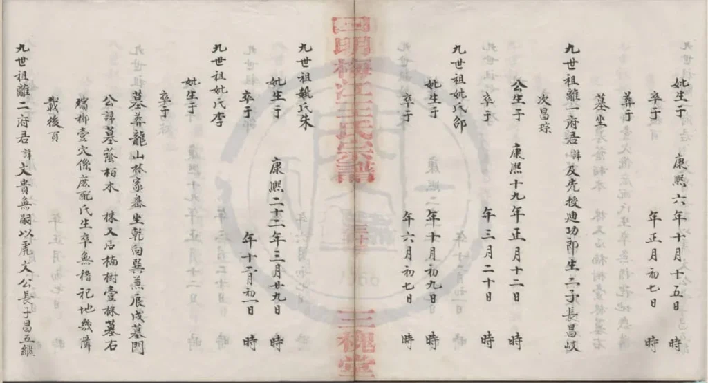 图片[8]-浙江宁波四明梅江王氏宗谱（三槐堂）PDF下载-中华家谱网