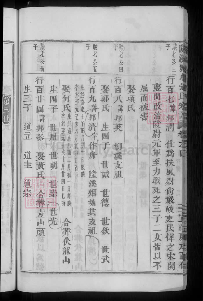 图片[7]-浙江金华浦江隆溪丽水张氏宗谱PDF下载-中华家谱网