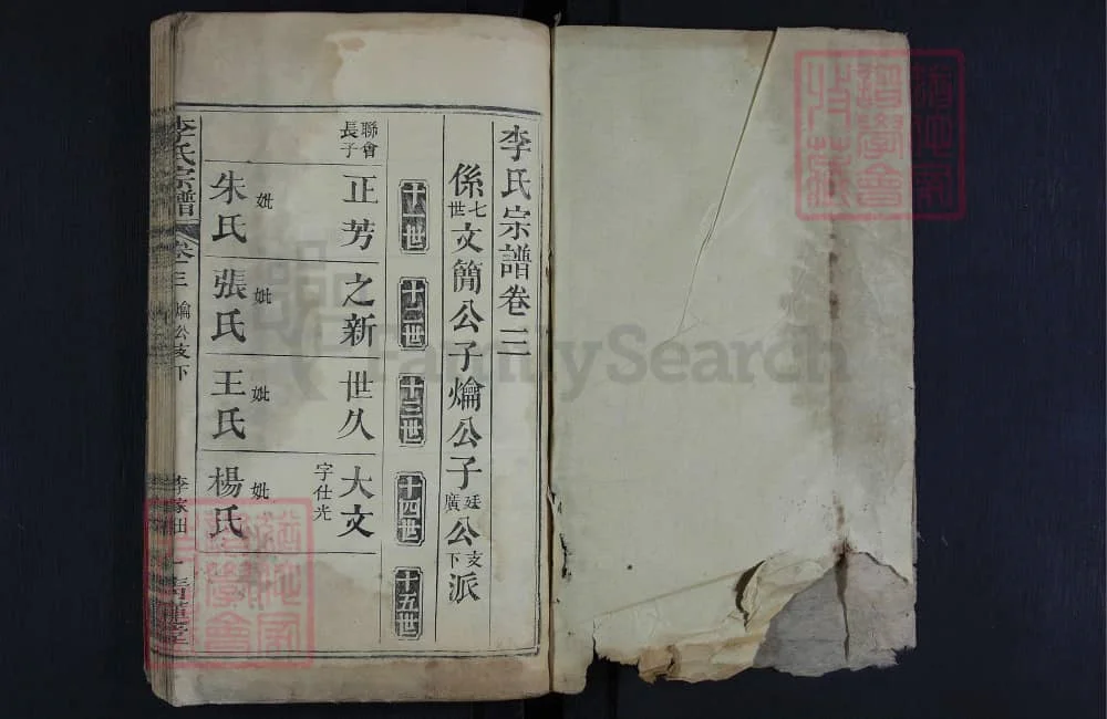 图片[5]-湖北黄冈李氏族谱（青莲堂）电子版PDF下载-中华家谱网