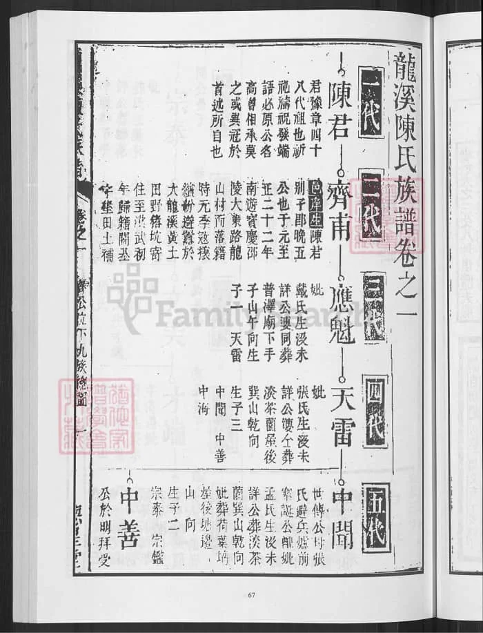 图片[5]-湖南邵阳龙溪陈氏族谱（德星堂）PDF下载-中华家谱网