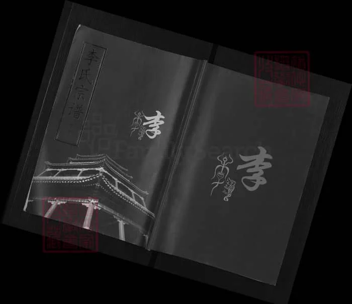 图片[1]-湖北黄冈李氏宗谱（青莲堂）PDF下载-中华家谱网