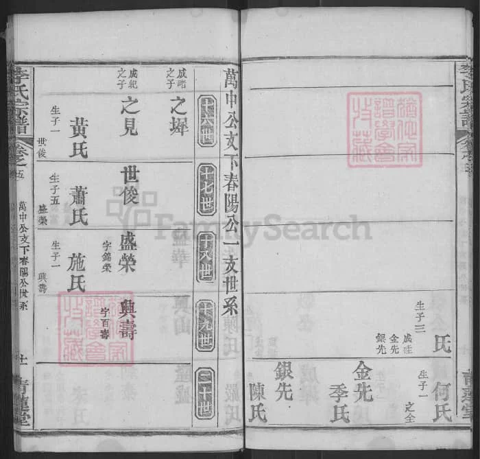 图片[7]-湖北麻城李氏宗谱（青莲堂，民国36年本）电子版PDF下载-中华家谱网