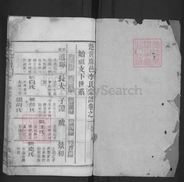 图片[5]-湖北麻城楚黄麻邑李氏宗谱（敦本堂）电子版PDF下载-中华家谱网