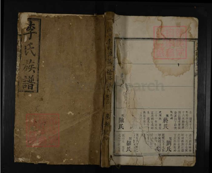 湖南安化李氏续修族谱（陇西堂）-中华家谱网