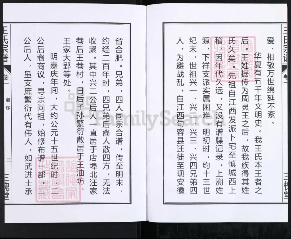 图片[3]-安徽合肥王氏宗谱（三槐堂）电子版PDF下载-中华家谱网