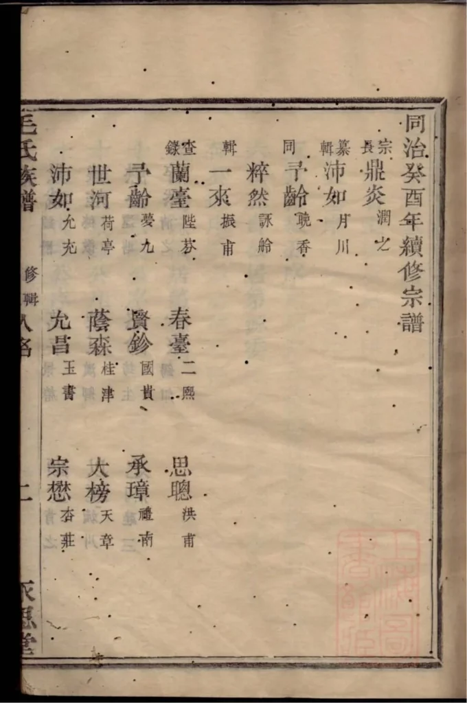 图片[4]-浙江余姚姚邑丰山毛氏族谱（永思堂）PDF下载-中华家谱网