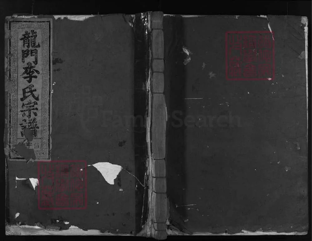 图片[1]-浙江兰溪龙门李氏宗谱（飨诚堂）电子版PDF下载-中华家谱网