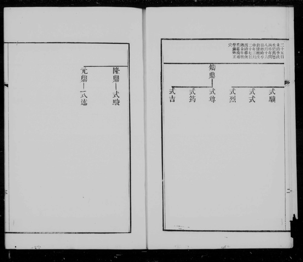 图片[3]-江苏扬州宝应白田王氏小湖公本支世系图电子版PDF下载-中华家谱网