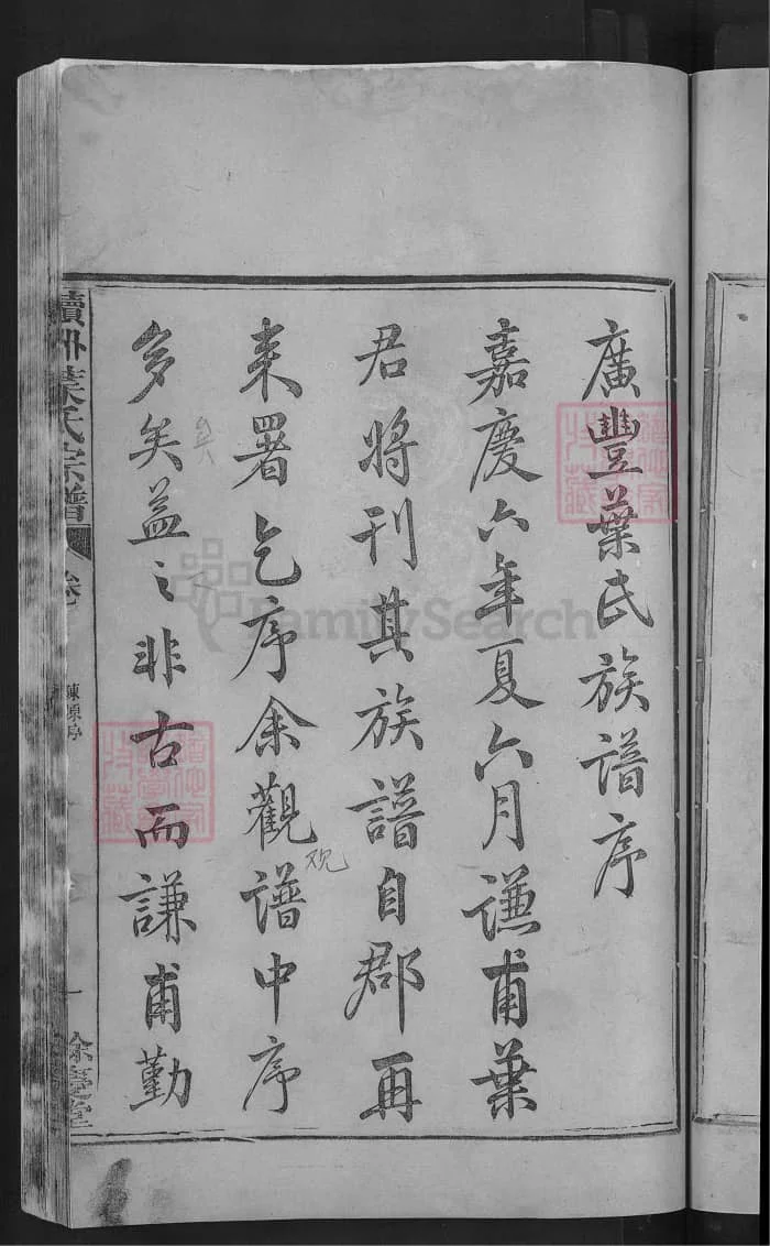 图片[2]-江西广丰读洲叶氏宗谱（余庆堂）PDF下载-中华家谱网