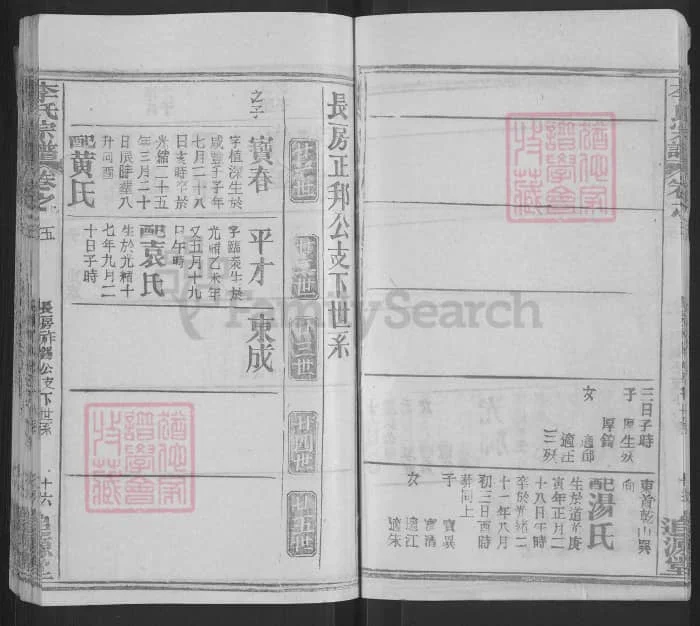 图片[7]-湖北黄冈冈邑李裕宗谱（追源堂）电子版PDF下载-中华家谱网