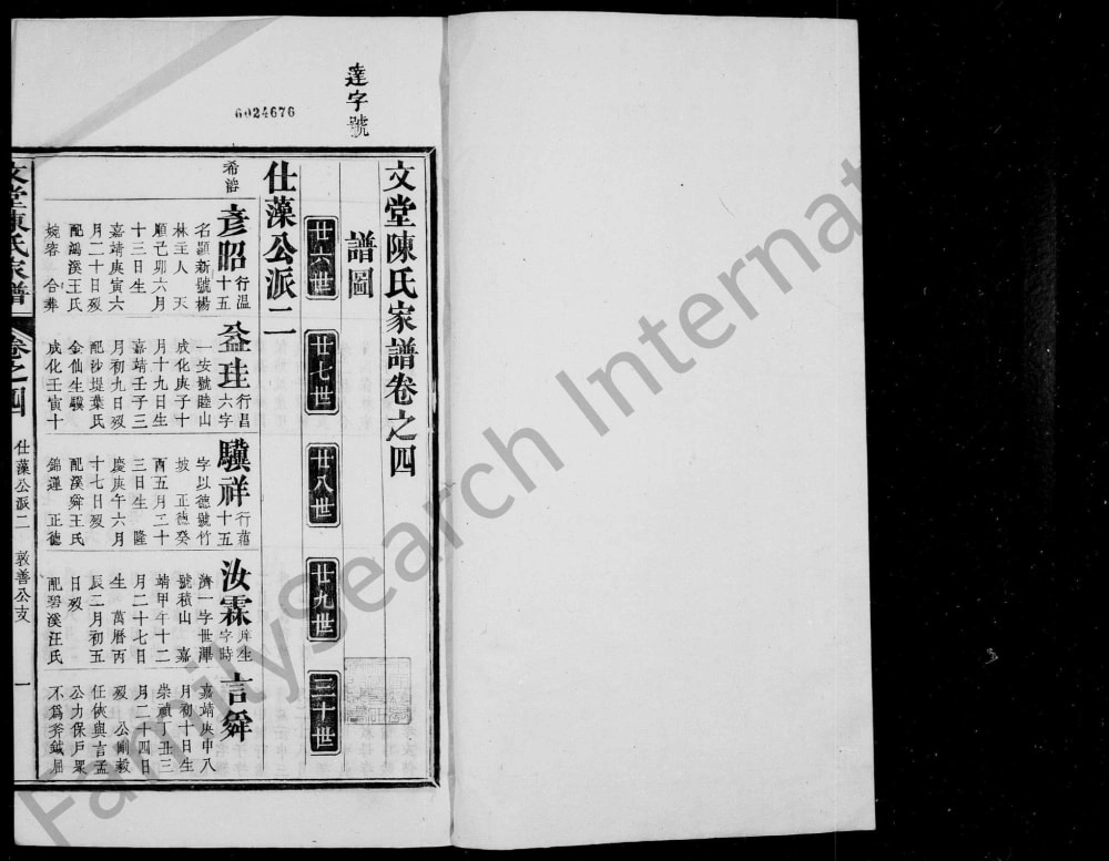 图片[7]-安徽黄山祁门文堂陈氏宗谱电子版PDF下载-中华家谱网