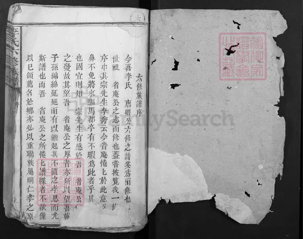 图片[1]-江西广昌李氏六修族谱电子版PDF下载-中华家谱网