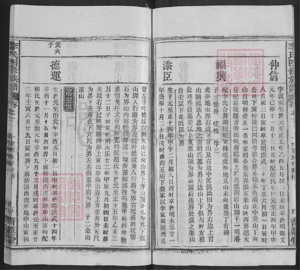 图片[8]-湖北黄冈浠水李氏四修族谱（青莲堂）电子版PDF下载-中华家谱网