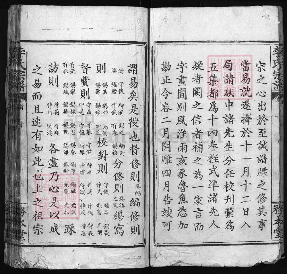 图片[4]-湖北黄冈浠水黎山李氏续修宗谱（务本堂）电子版PDF下载-中华家谱网