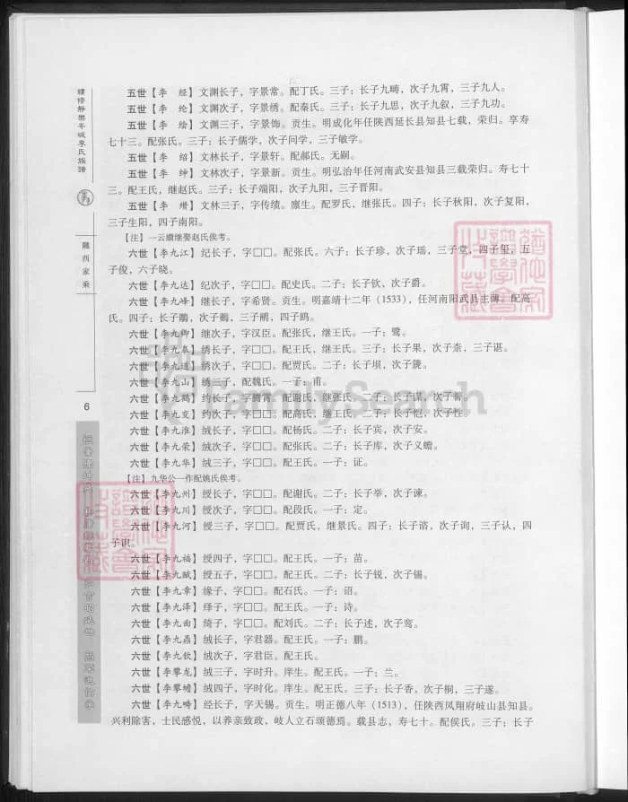 图片[6]-山西忻州陇西家乘续修静乐岑城李氏族谱PDF下载-中华家谱网