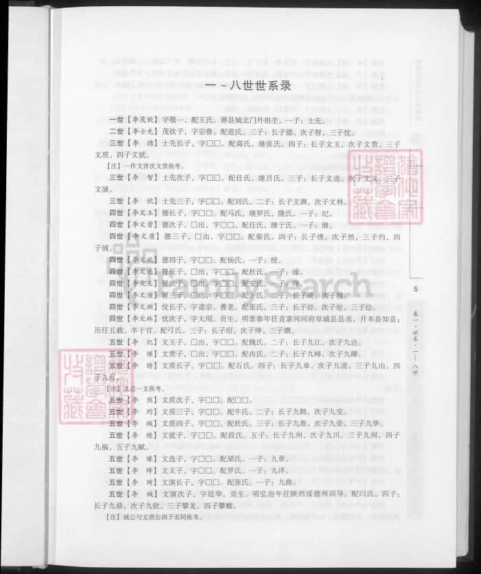 图片[5]-山西忻州陇西家乘续修静乐岑城李氏族谱PDF下载-中华家谱网