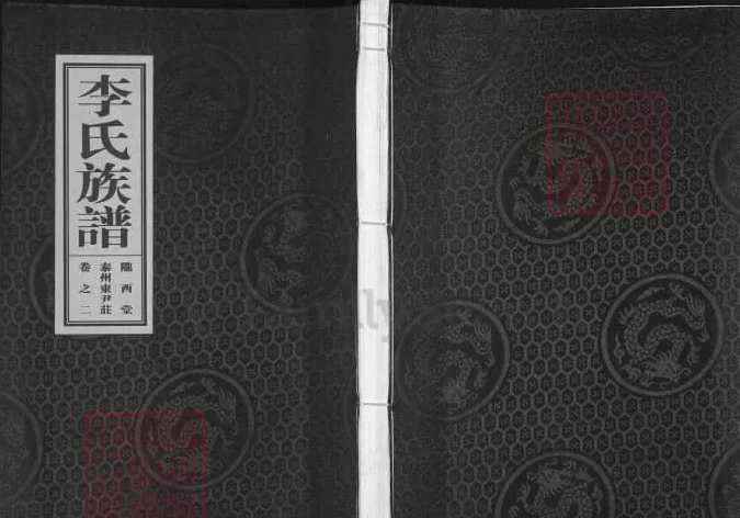 江苏泰州东尹李氏族谱（陇西堂）电子版PDF下载-中华家谱网
