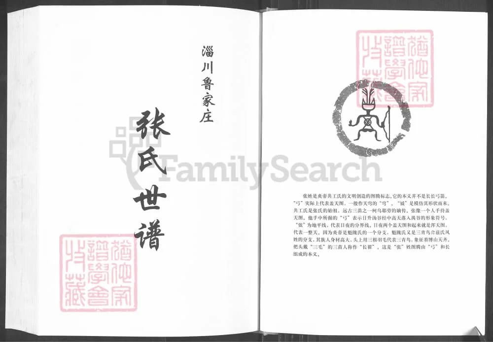 图片[2]-山东淄博淄川鲁家村张氏世谱电子版PDF下载-中华家谱网