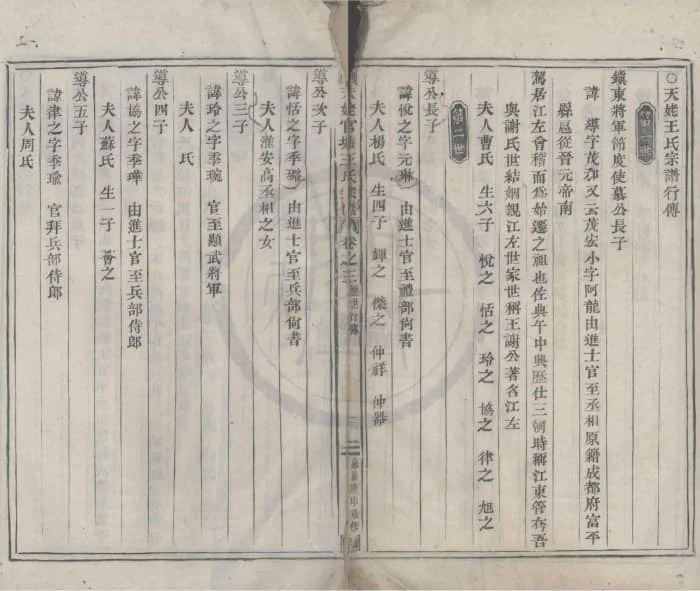 图片[1]-浙江绍兴新昌天姥官塘王氏宗谱PDF下载-中华家谱网
