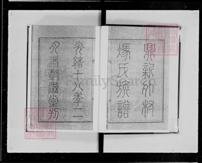图片[1]-广东佛山顺德鼎新外村冯氏族谱PDF下载-中华家谱网