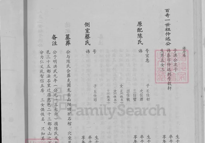福建泉州惠安县百奇郭氏回族宗谱-中华家谱网