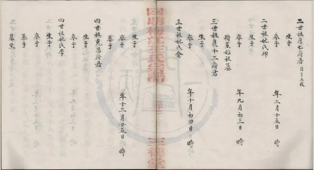 图片[5]-浙江宁波四明梅江王氏宗谱（三槐堂）PDF下载-中华家谱网