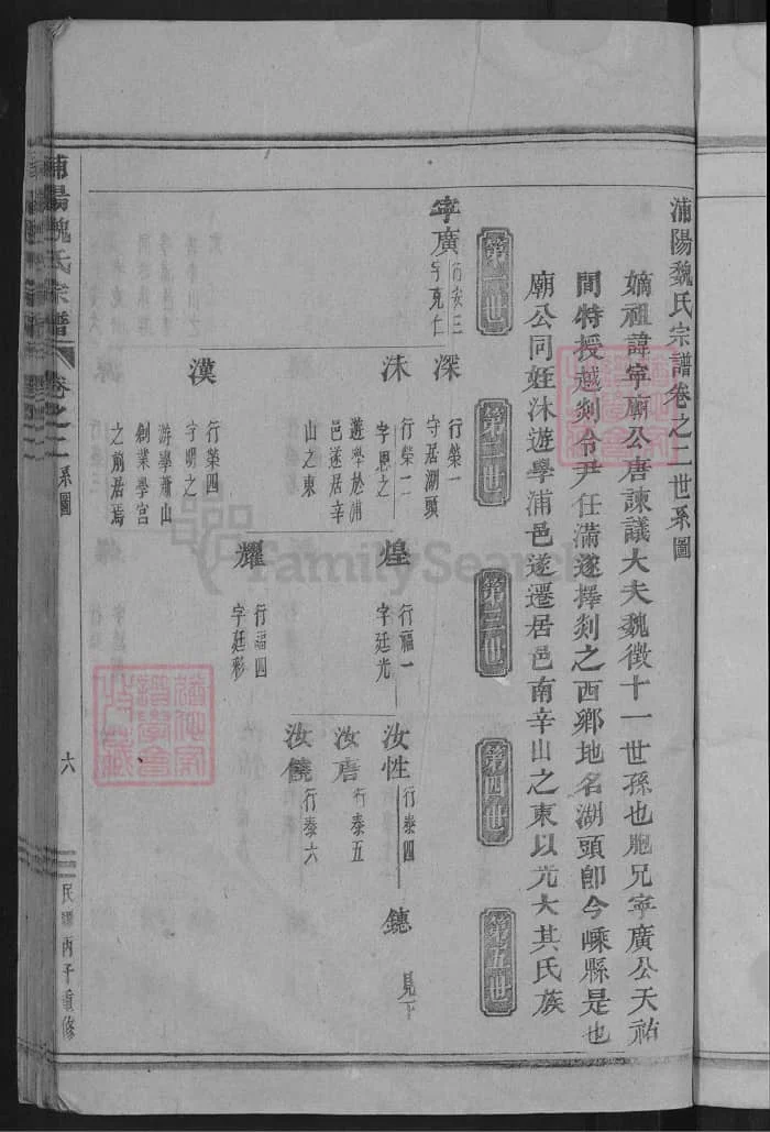 图片[5]-浙江濮阳辛山魏氏宗谱PDF下载-中华家谱网