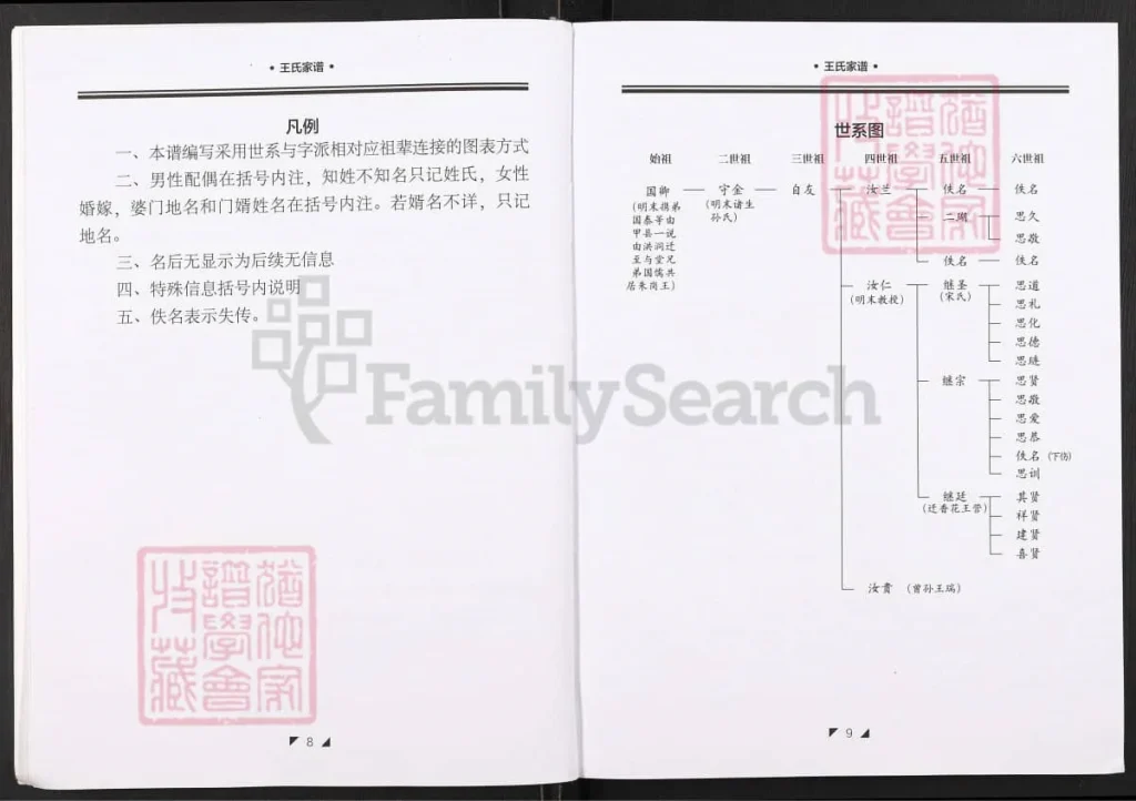 图片[4]-河南邓州朱岗王王氏家谱电子版PDF下载-中华家谱网