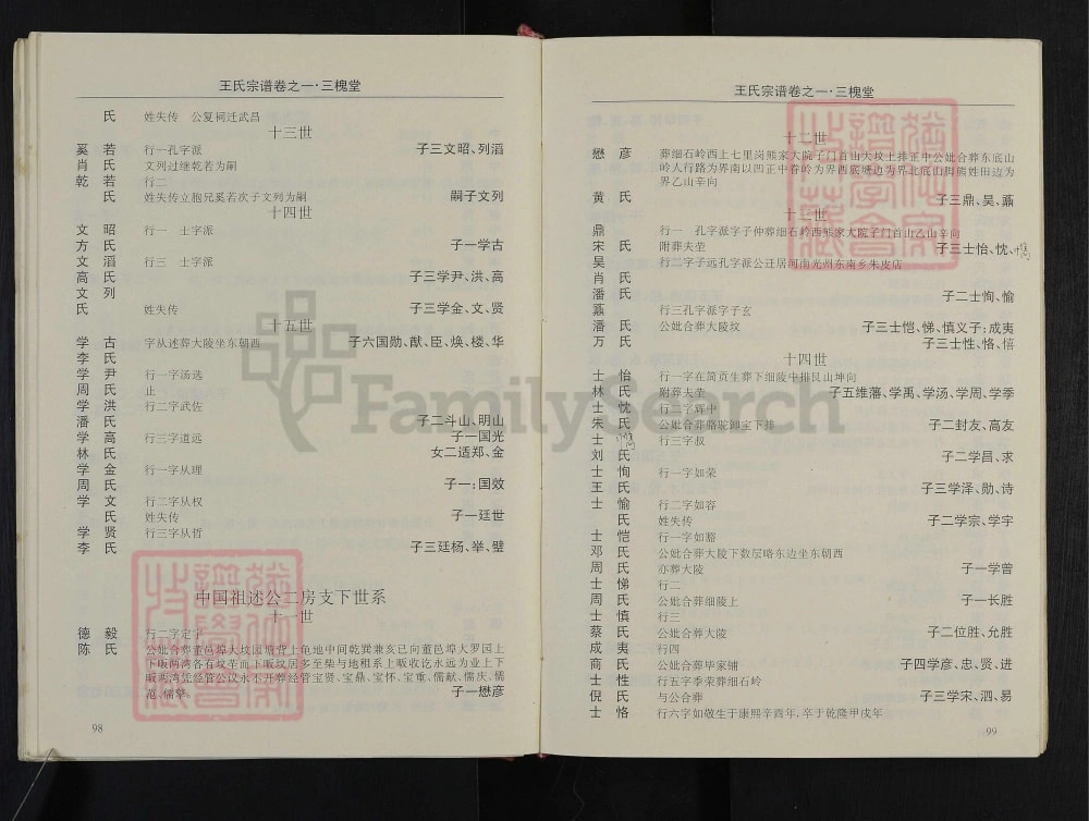 图片[5]-湖北武汉黄陂区王氏宗谱（三槐堂）电子版PDF下载-中华家谱网