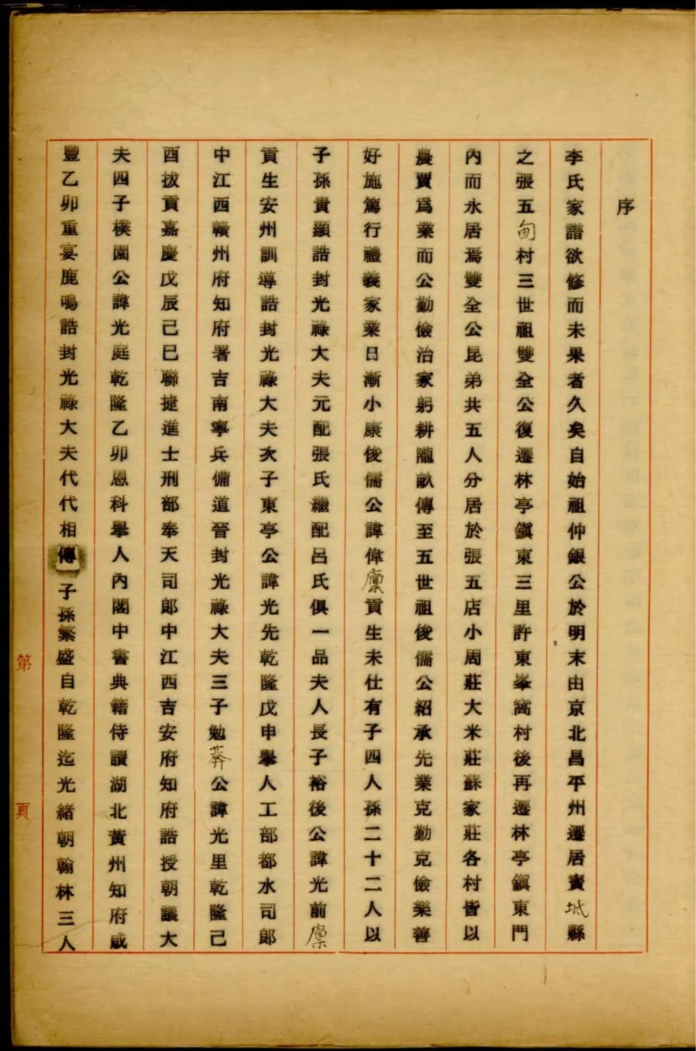 图片[2]-天津宝坻李氏谱稿电子版PDF下载-中华家谱网