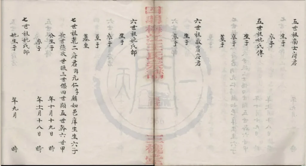 图片[6]-浙江宁波四明梅江王氏宗谱（三槐堂）PDF下载-中华家谱网