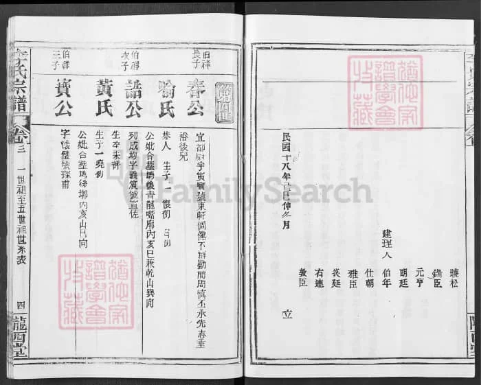 图片[7]-湖北黄冈团风县李氏宗谱（陇西堂）电子版PDF下载-中华家谱网
