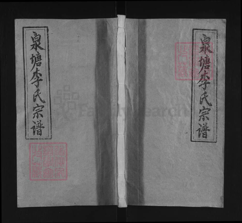 湖南邵阳邵东邵陵泉塘李氏五修宗谱（培元堂）电子版PDF下载-中华家谱网