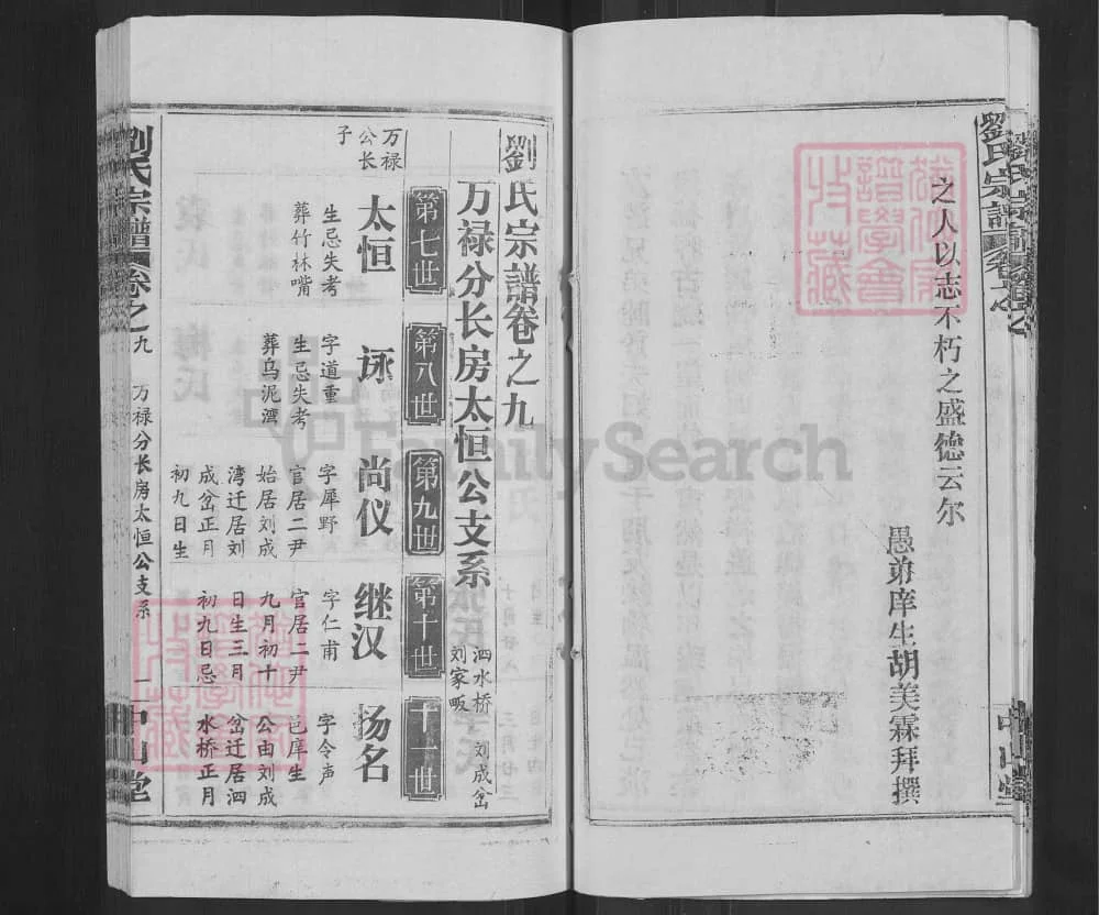 图片[7]-湖北黄冈刘氏宗谱（中山堂）电子版PDF下载-中华家谱网